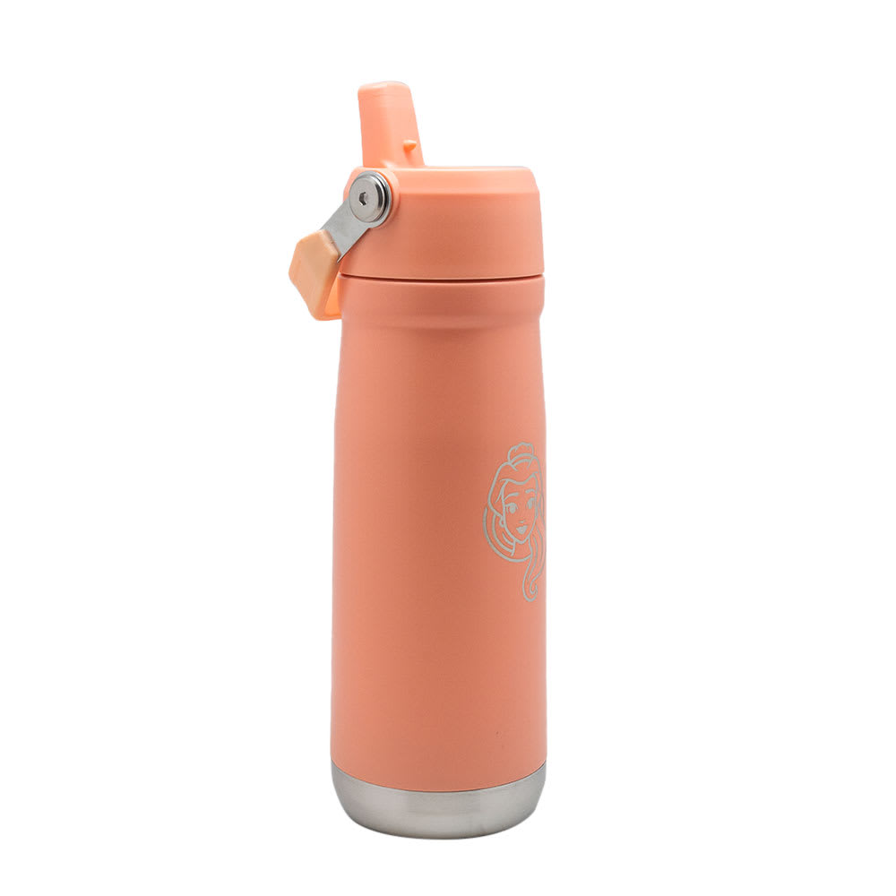 BOTELLA INSULADA MANGO CORAL 650ML PRINCESAS4