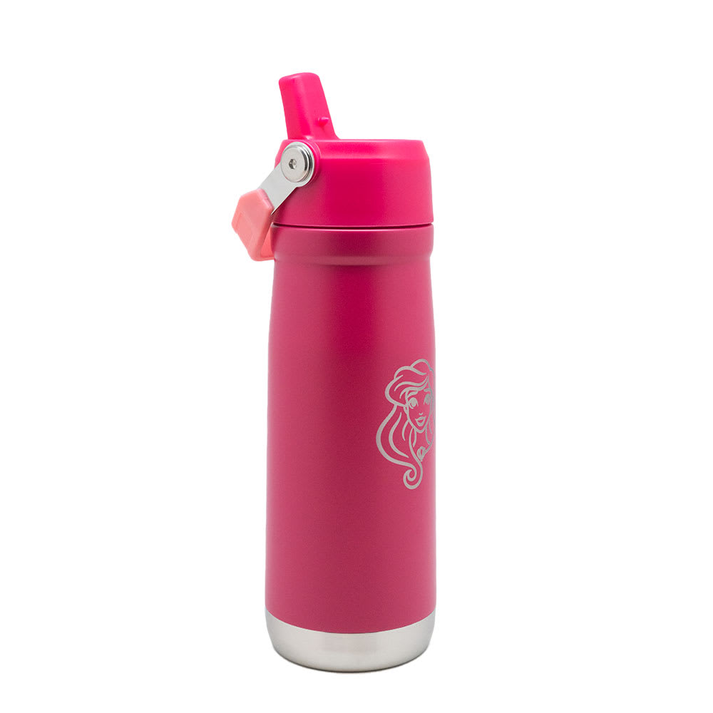 BOTELLA INSULADA MANGO FUCSIA 650ML PRINCESAS4