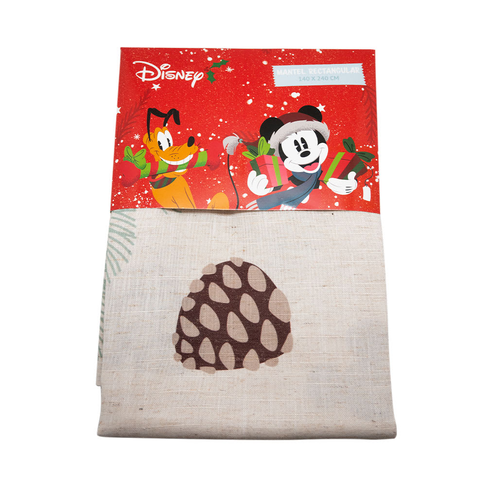 MANTEL RECTANGULAR 140X240CM NAVIDAD DISNEY CLASSIC2