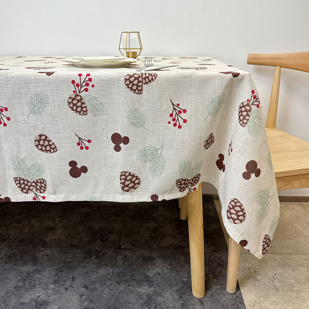 MANTEL RECTANGULAR 140X240CM NAVIDAD DISNEY CLASSIC1