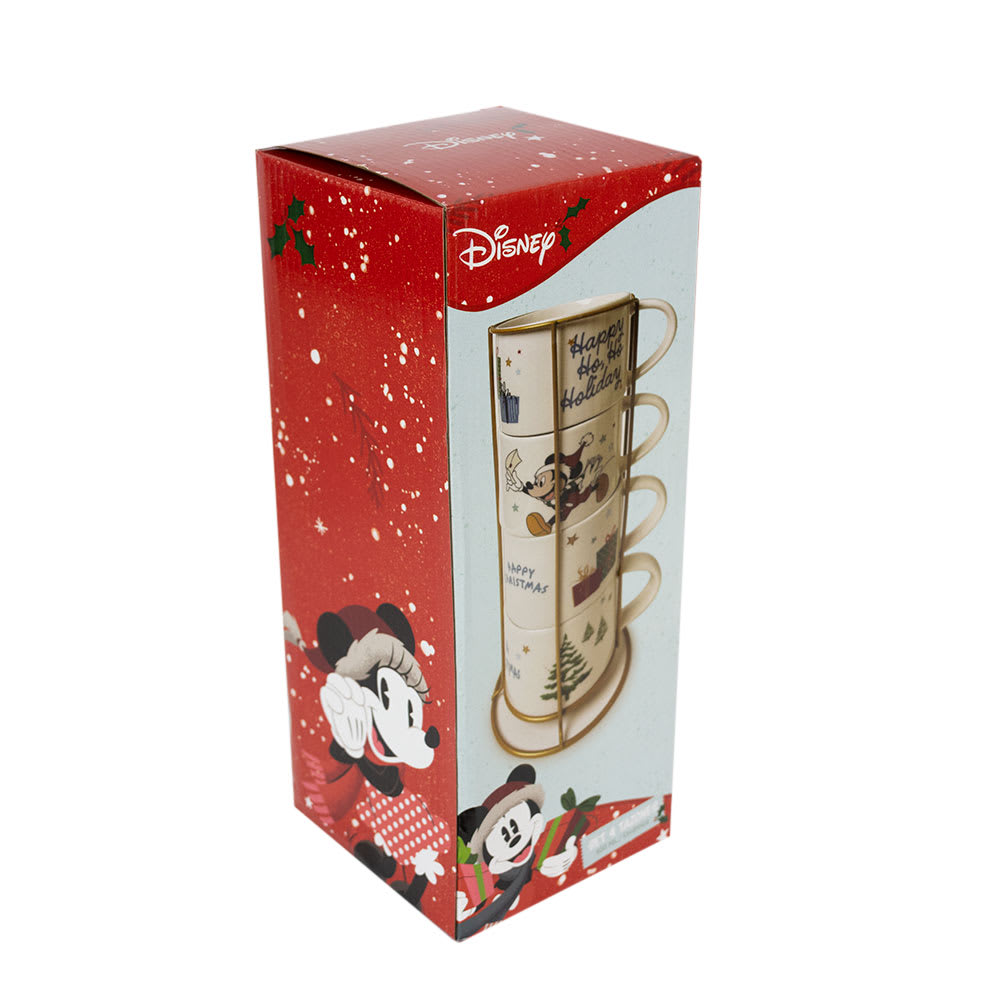 SET 4 TAZONES 400ML NAVIDAD DISNEY CLASSIC3