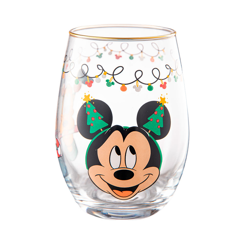SET 2 VASOS REDONDOS 550ML NAVIDAD DISNEY 20251