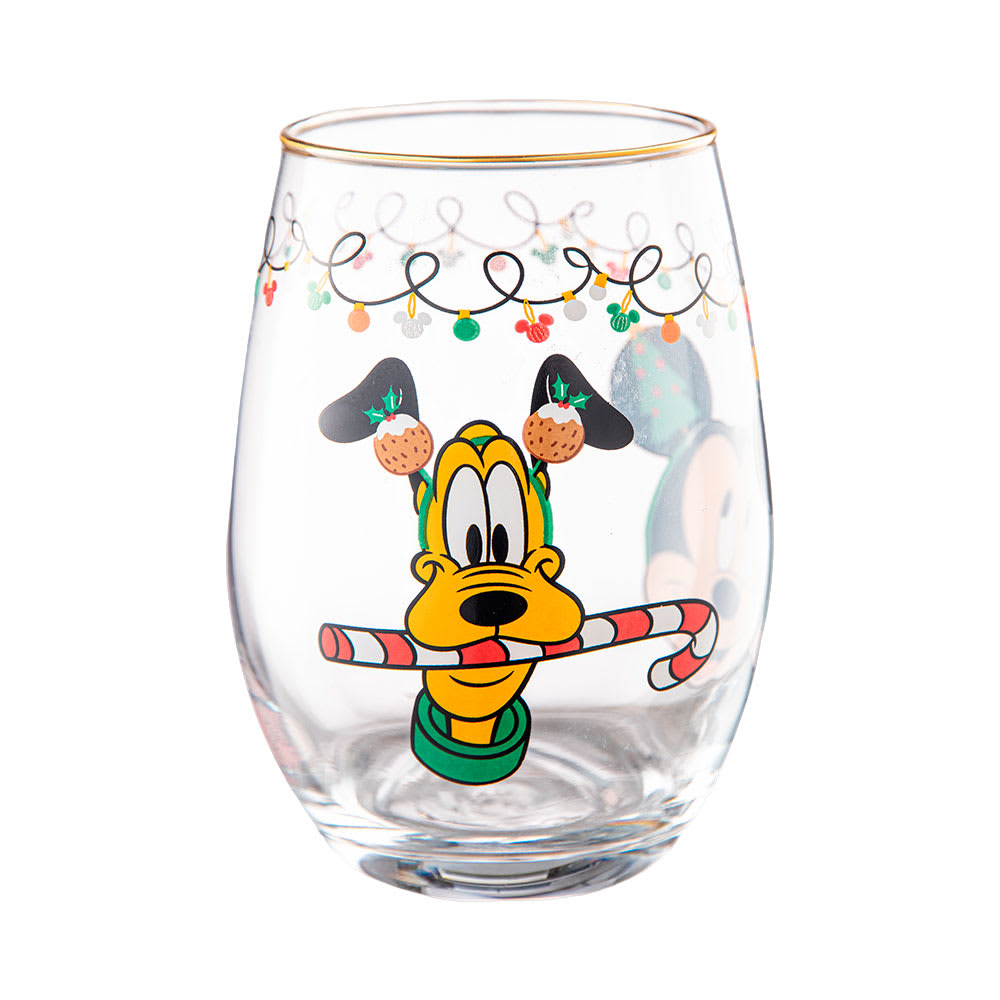 SET 2 VASOS REDONDOS 550ML NAVIDAD DISNEY 20252