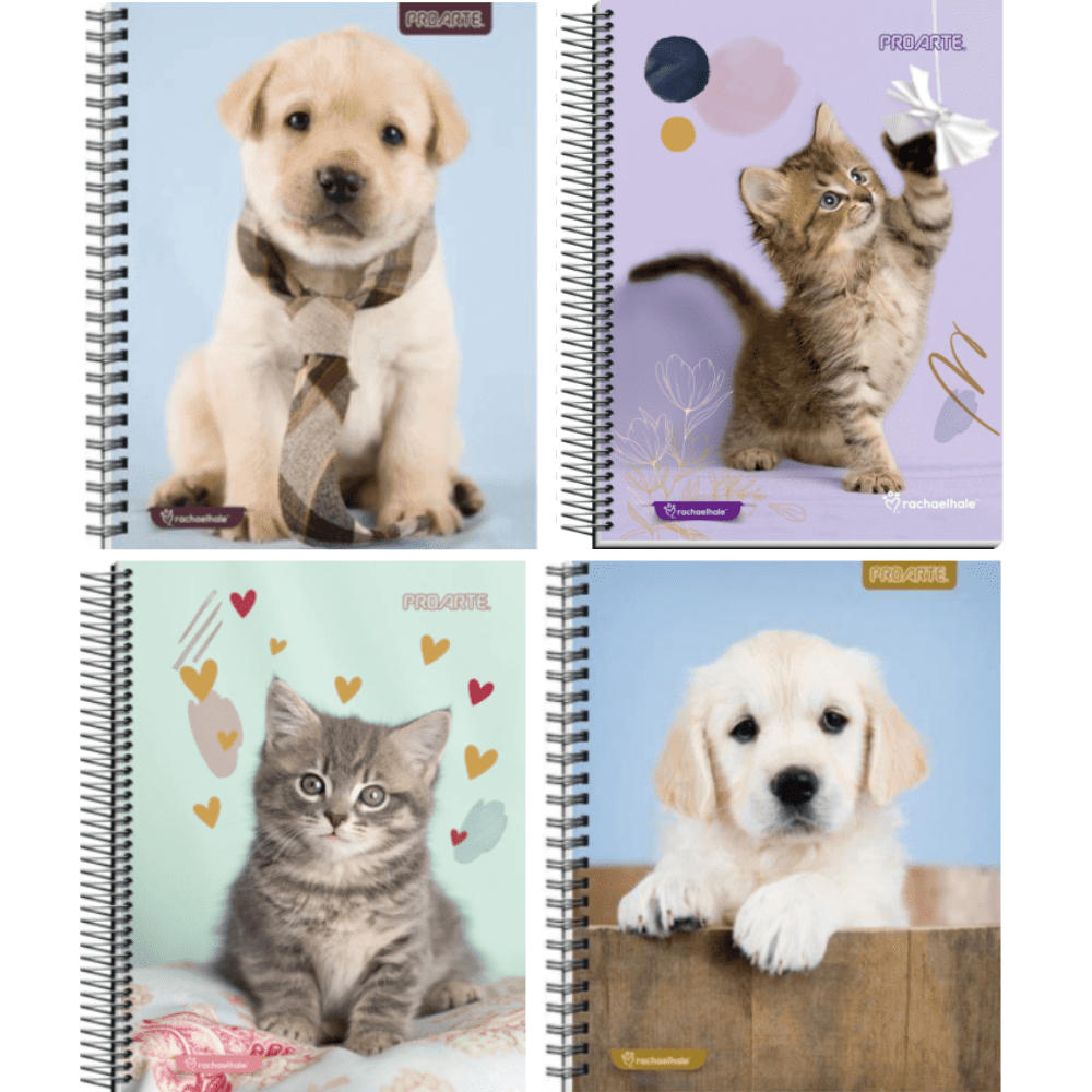 CUADERNO GRANDE PROARTE 150HJS MASCOTAS ADORABLES1