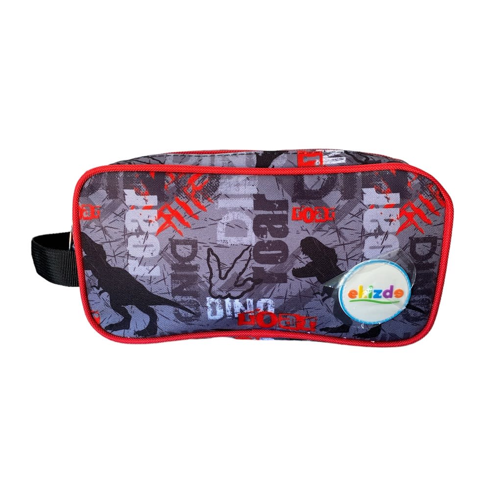 MOCHILA ESCOLAR DINOSAURIO EKIZDE REFORZADA: PACK 3 PIEZAS CON LONCHERA Y ESTUCHE4