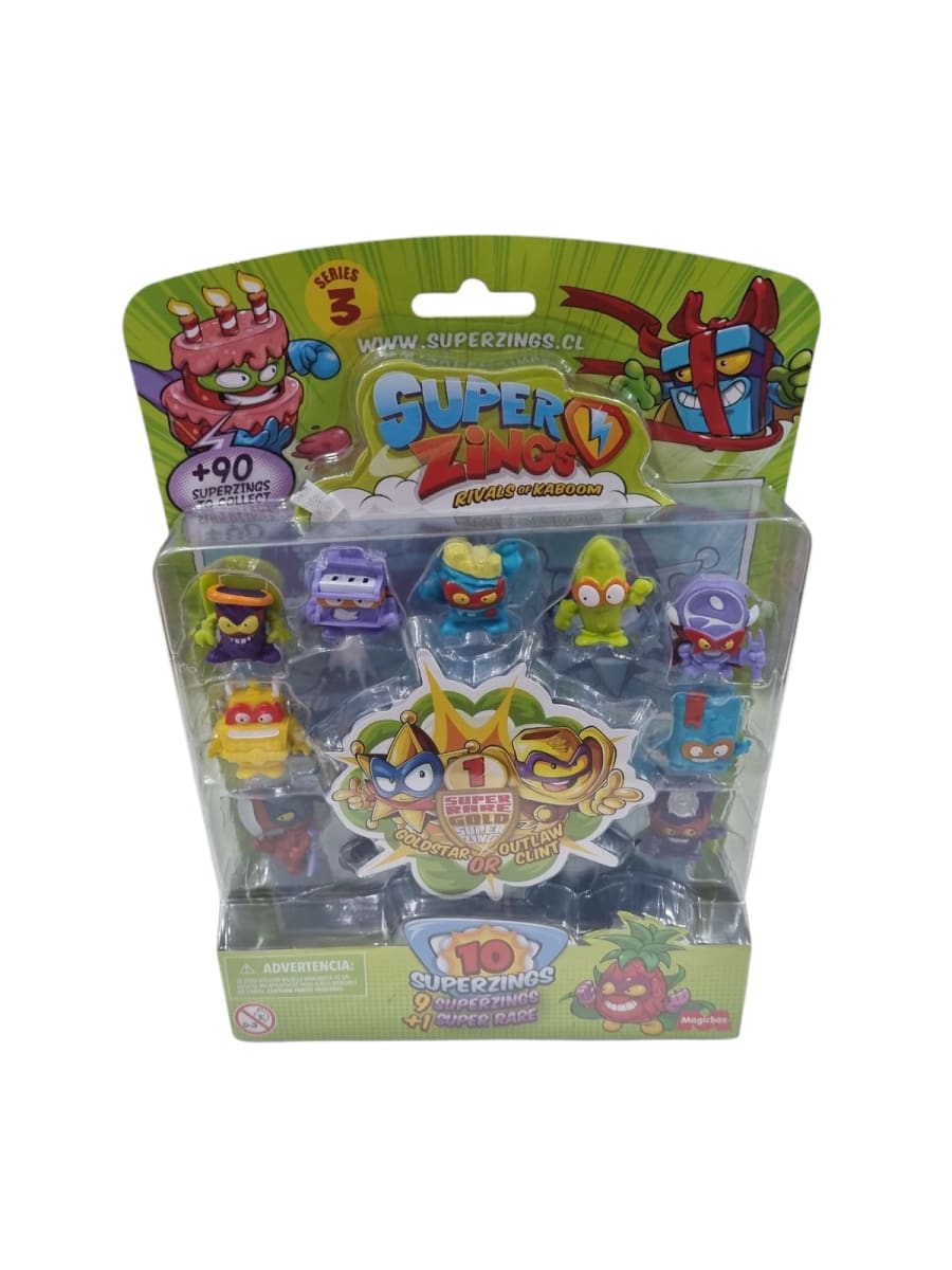 BLISTER 10 SUPERZINGS SERIE 31