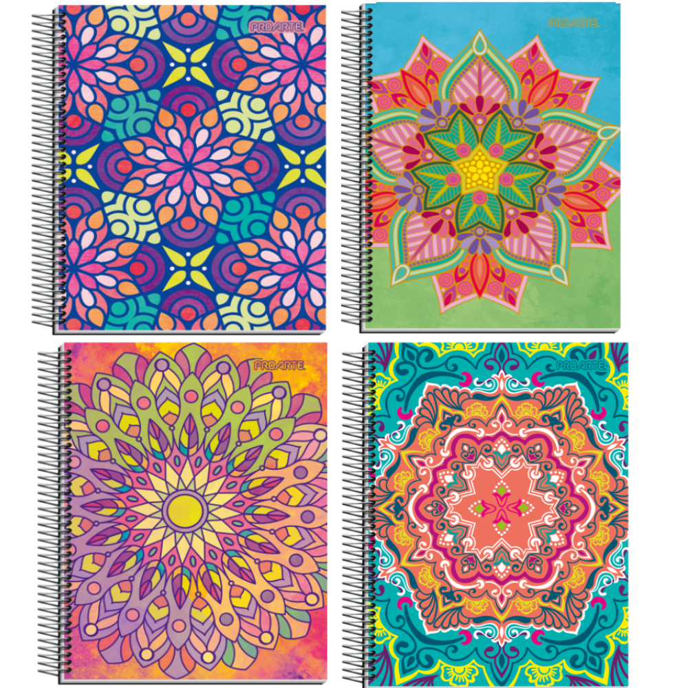CUADERNO GRANDE PROARTE 150HJS MANDALAS1