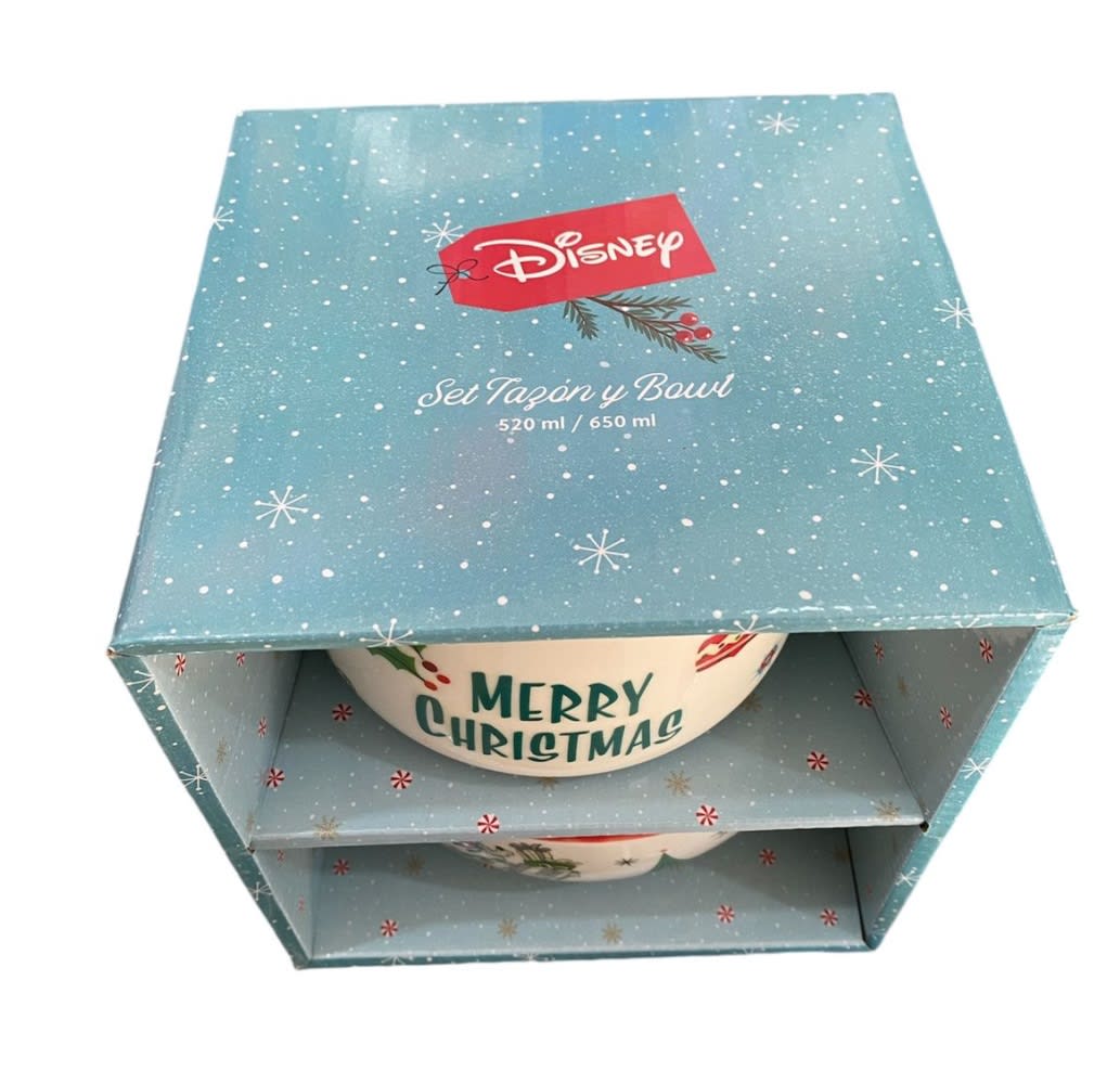 SET BOWL + TAZON NAVIDAD DISNEY3