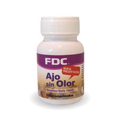 Ajo sin Olor - 100 Comprimidos