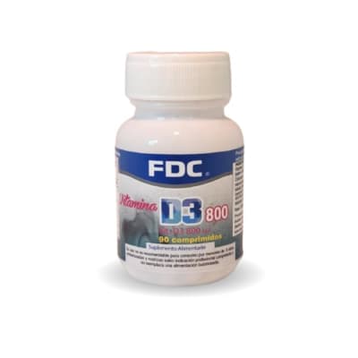 Vitamina D3 800 U.I. - 90 Comprimidos1