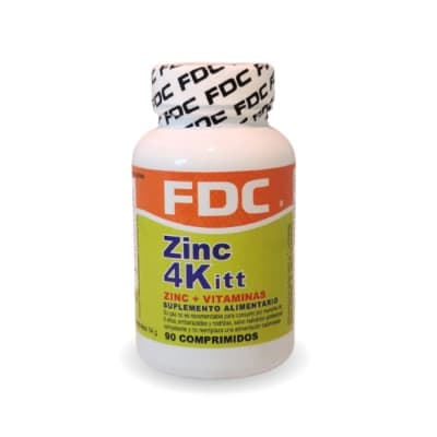 Zinc 4 Kitt - 90 Comprimidos