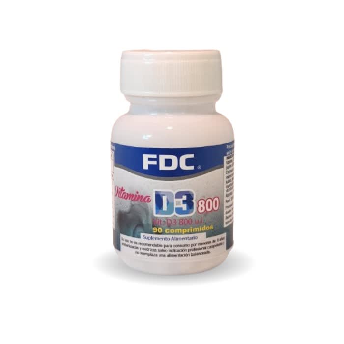 Vitamina D3 800 U.I. - 90 Comprimidos 0