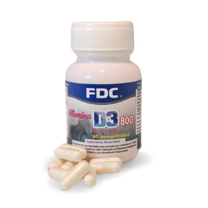 Vitamina D3 800 U.I. - 90 Comprimidos2