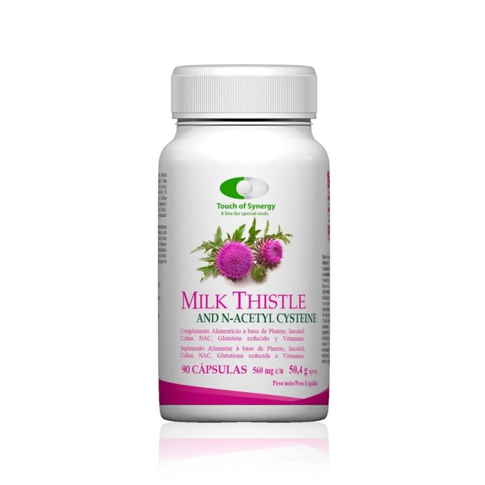 Milk Thistle + NAC (Cardo Mariano) 90 Capsulas NYCO