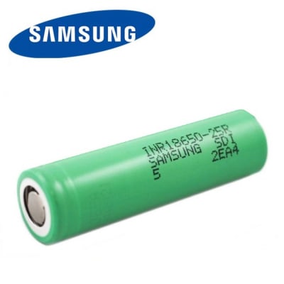 Batería INR 18650 25r 2500 mAh 20A