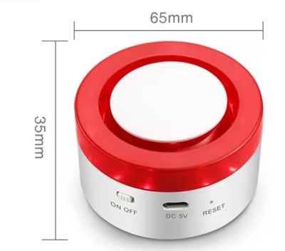 Kit Sistema De Alarma Inteligente Wifi Con Sirena Tuyasmart