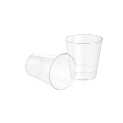 VASO 90 CC ACRÍLICO (Paquete x 25)