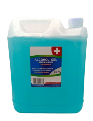 ALCOHOL GEL BIDÓN 5 LITROS