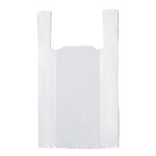 BOLSA CAMISETA BLANCA 40x50 (Paquete x100)