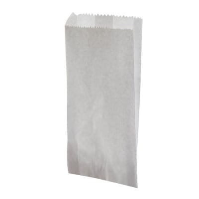 BOLSA PAPEL 0.50 BLANCA 8x23 (Paquete x100)