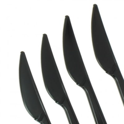 CUCHILLO         NEGRO (Paquete x100)
