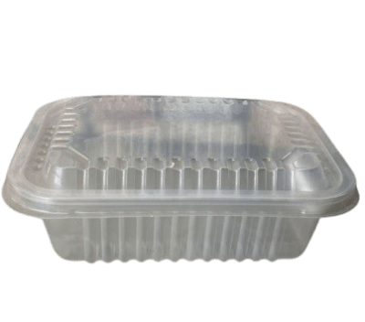 ENVASE   TRANSPARENTE   SIMIL  C10 CON TAPA (Paquete x100)