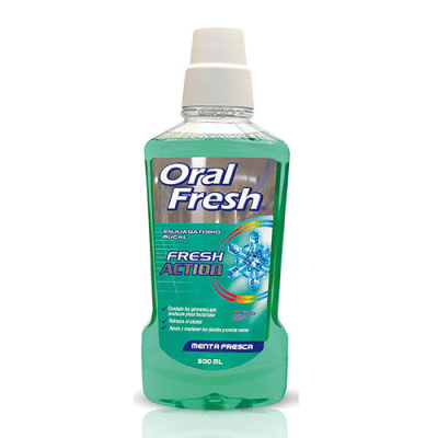 ENJUAGATORIO BUCAL ORALFRESH 500 ml