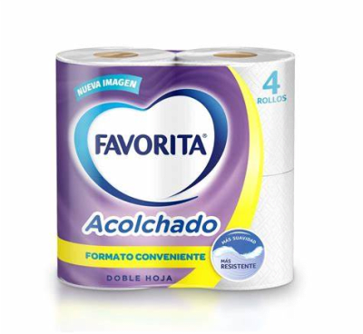 PAPEL HIGIENICO BLANCO 22 MTS 2 HOJAS (4 u)