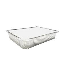 PLATO ALUMINIO C-20 CON TAPA (Paquete x 20)