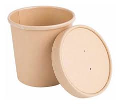 POTE     360  CC       KRAFT  CON  TAPA   KRAFT( Paquete x 25)