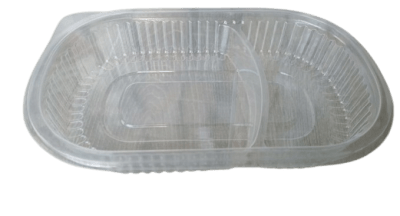 POTE     750  CC       OVALADO  2 DIVISION                 SIN  TAPA(Paquete x10)