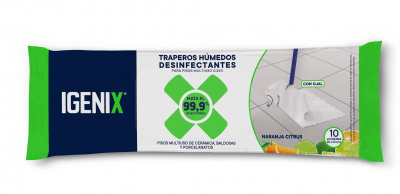 PAÑO TRAPERO HUMEDO DESINFECTANTE 99,9%
