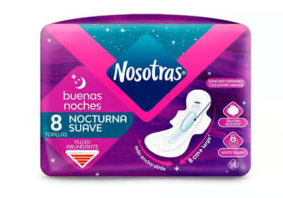 TOALLA HIGIENICA BUENAS NOCHES CON ALAS