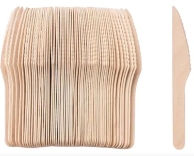 CUCHILLO         MADERA (Paquete x 100)