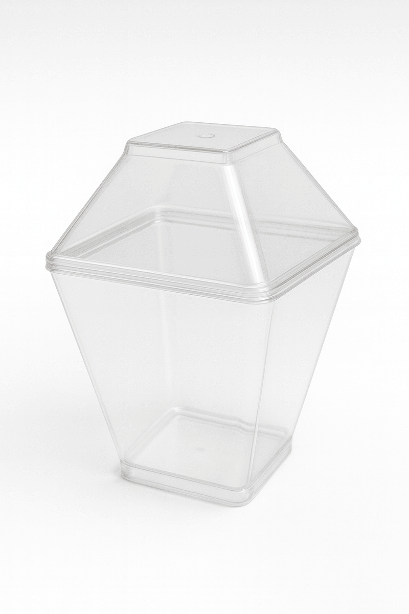 POTE 110  CC ACRÍLICO CON TAPA (Paquete x 10)1