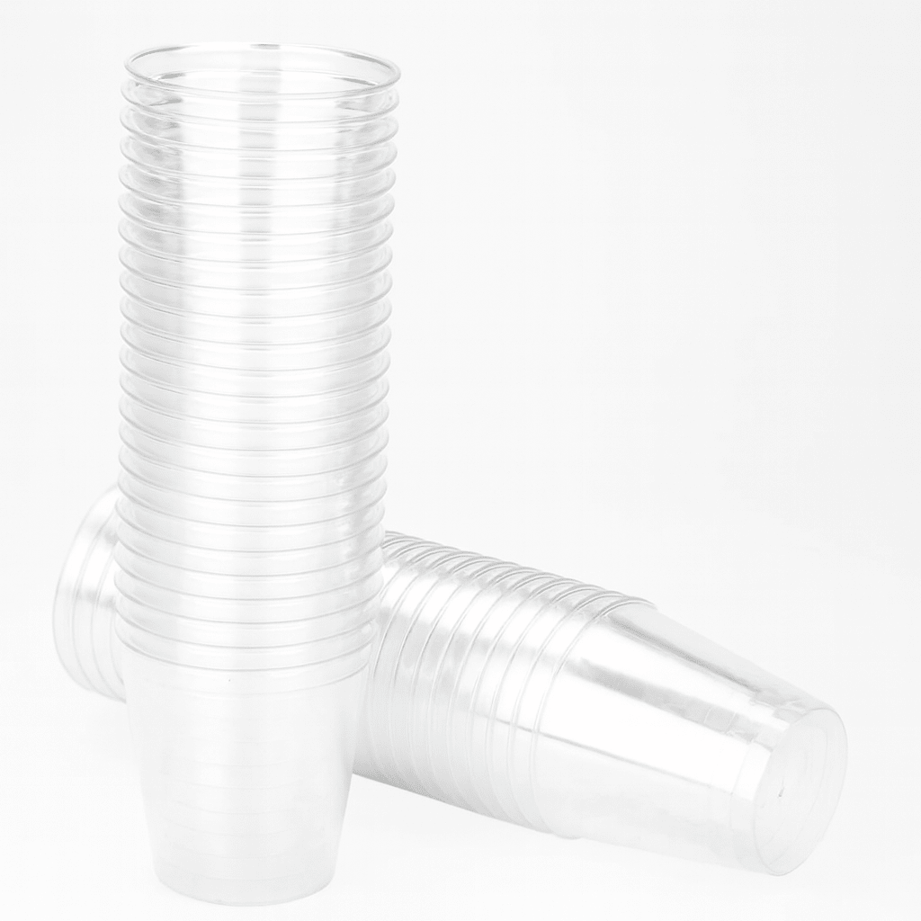 VASO 90 CC ACRÍLICO (Paquete x 25)3