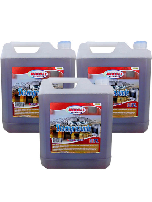 DESENGRASANTE BIDON 5 LITRO HOGAR (N)1