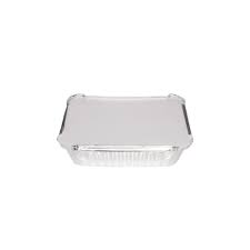 PLATO ALUMINIO C-18 CON TAPA (Paquete x20)1