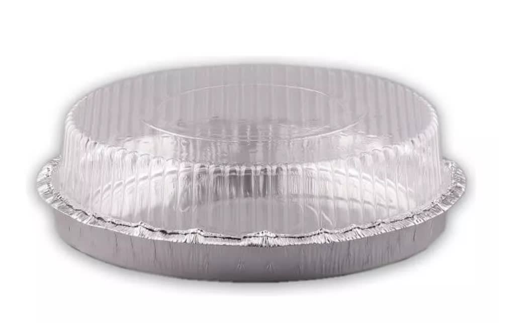 PORTA TARTALETA 22 CM BASE ALUMINIO (Paquete x10)1