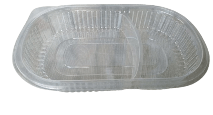 POTE     750  CC       OVALADO  2 DIVISION                 SIN  TAPA(Paquete x10)1