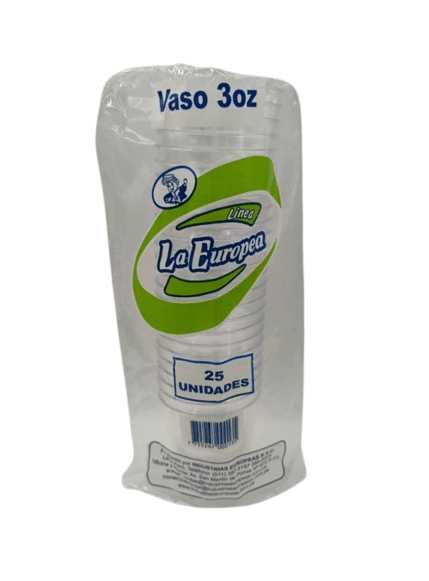 VASO 90 CC ACRÍLICO (Paquete x 25)1