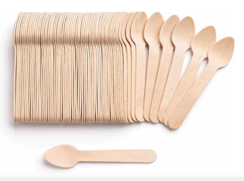 CUCHARITA      MADERA   HELADO (Paquete x100)1