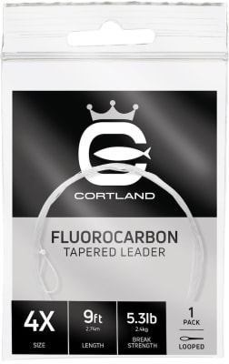 LEADER CORTLAND NYLON 4X 9FT1
