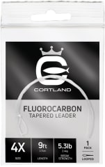 LEADER CORTLAND NYLON 4X 9FT