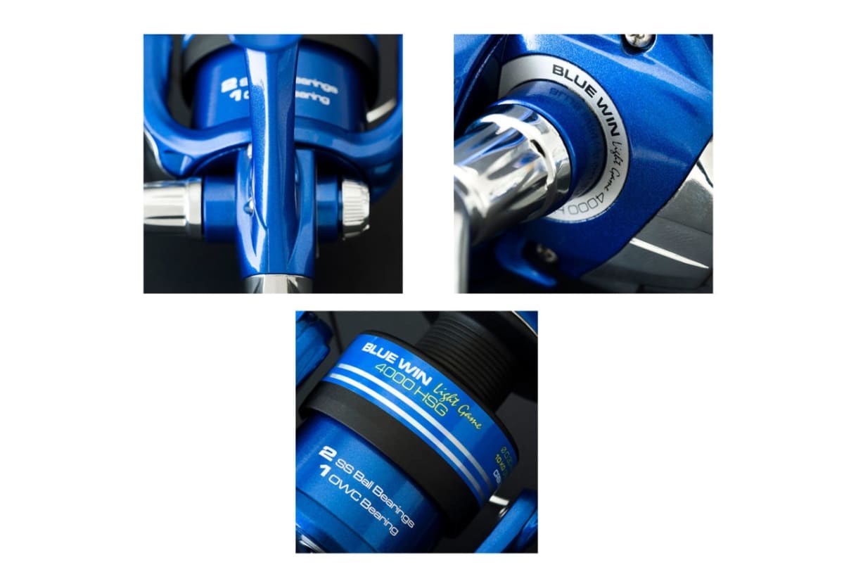 CARRETE CINNETIC BLUE WIN LIGHT GAME 25002