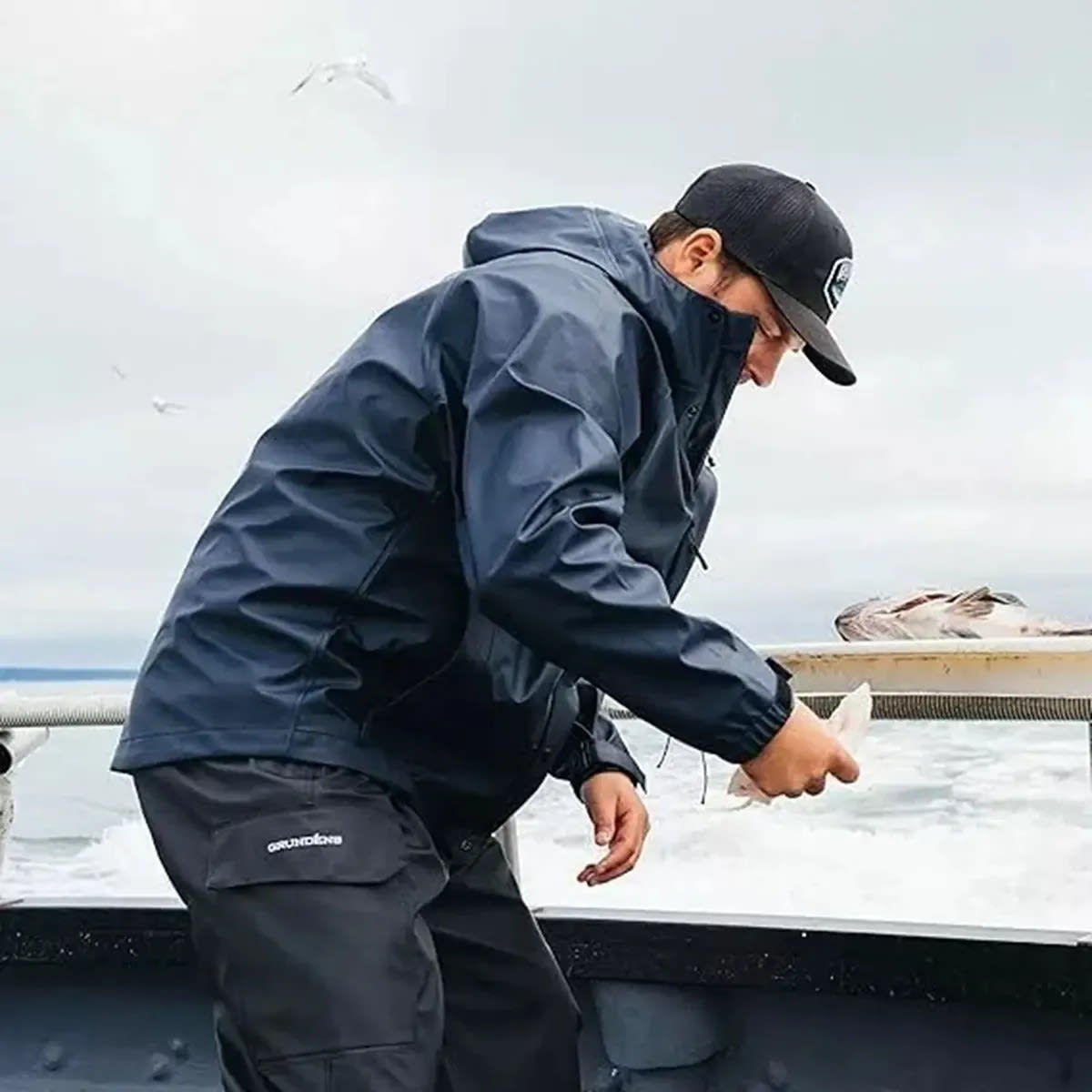 CHAQUETA GRUNDENS NEPTUNE DARK NAVI T-XL2