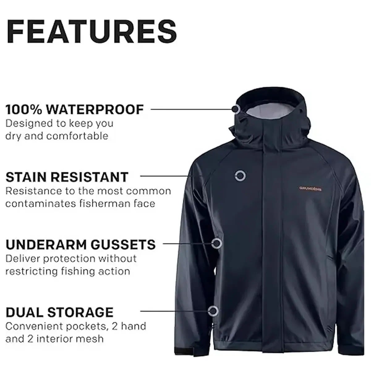 CHAQUETA GRUNDENS NEPTUNE DARK NAVI T-L1