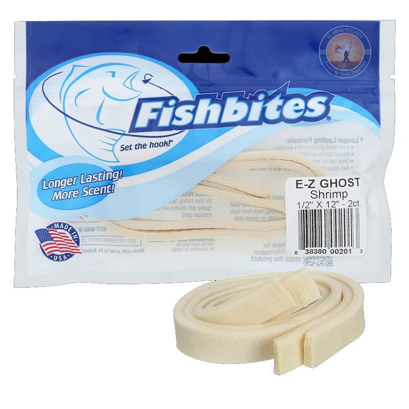 FISHBITES  E-Z SHRIMP GHOST 0