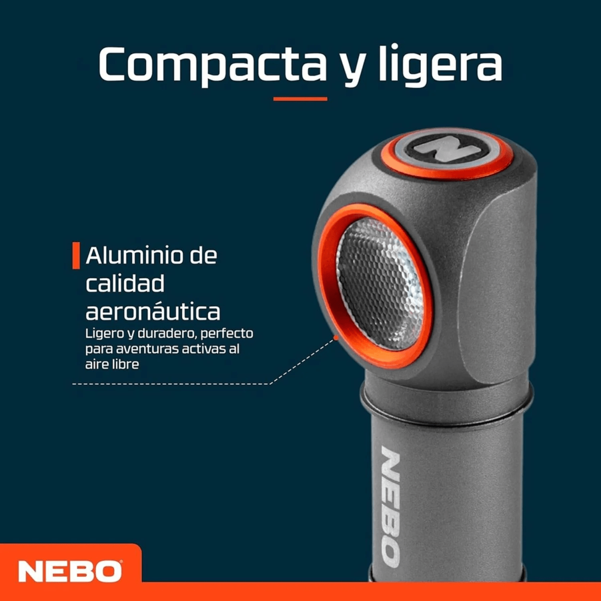 LINTERNA NEBO EINSTEIN 600LUM1