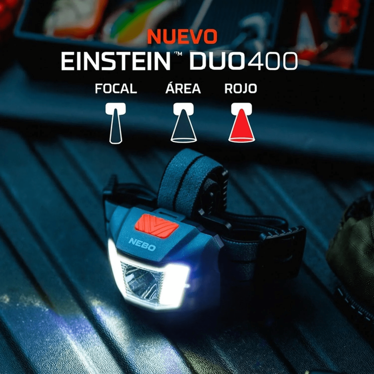 LINTERNA NEBO EINSTEIN DUO 400L2